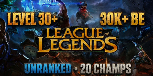 Lol euw account level - level, 30+