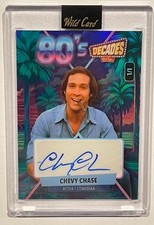 1/1 Chevy Chase Auto - 80’s Decades 2024 Wild Card #a8d2cc