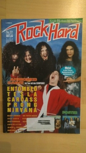 Rock hard mit poster - hard,