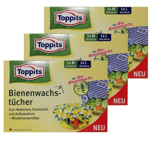 Toppits bienenwachstücher - toppits,