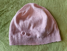 H&M Baby Mädchen Mütze rosa 74 80 Baumwolle