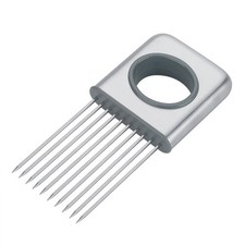 Zwiebel Halter Edelstahl Obst Veg Fleisch Cutter Slicer Peeler Chopper Mit 10