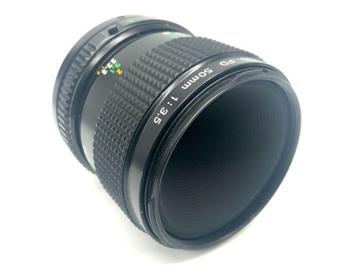 Canon macro lens 50mm - 50mm, 1:3.5