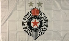 Partizan Belgrad Fahne Flag