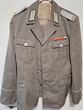 DDR Uniform Set Hose und Jacke Feldspange Bandspange Orden Kragenspiegel