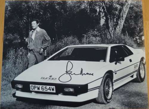 Roger moore autogramm als 007 - roger,