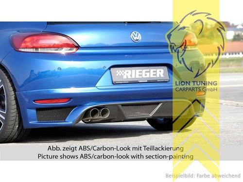 Rieger heckansatz heckspoiler - rieger,