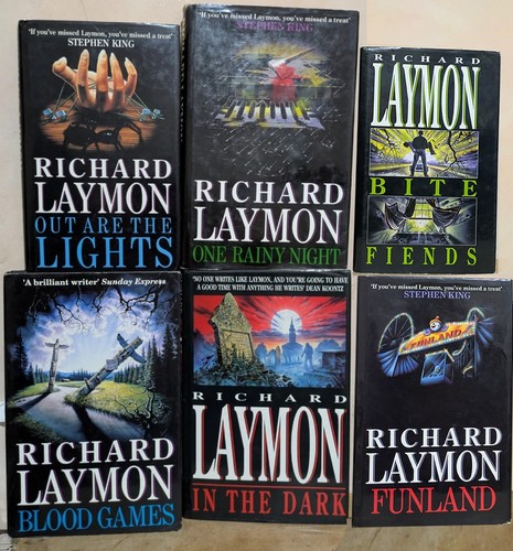 Richard laymon hardback book - 6,