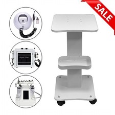 3 Etagen Salon Kosmetikwagen Arbeitswagen Gerätewagen Friseur Rollwagen Trolley