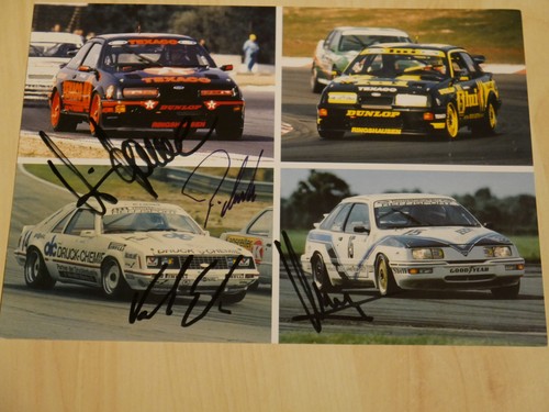 Autogrammkarte ford motorsport - autogrammkarte,