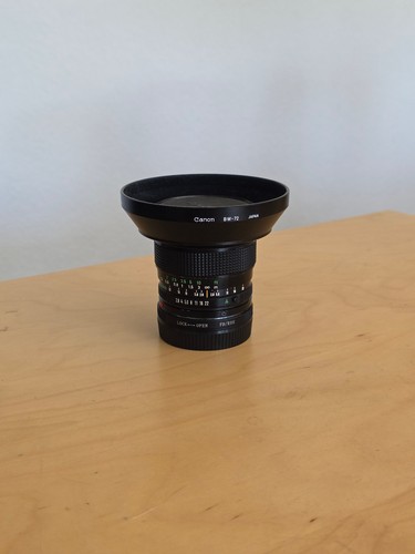 Canon 20mm lens objektiv - fd,