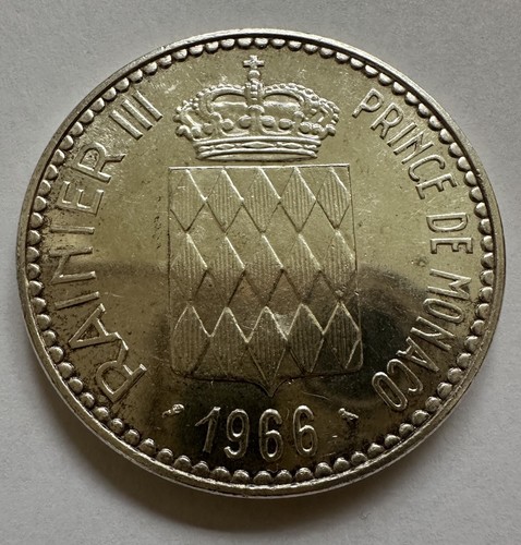 Francs 1966 monaco - 10,