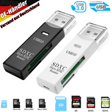 USB 3.0 Kartenleser Kartenlesegerät Adapter Stick Micro SD XC TF Card Reader PC