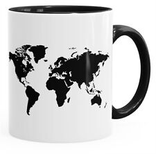Kaffee-Tasse Weltkarte World