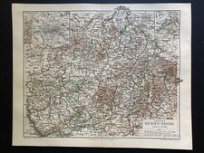 antike historische Landkarte