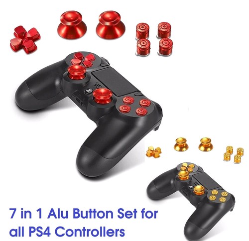 Ps4 controller aluminium - ps4,