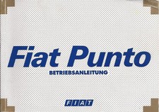 Betriebsanleitung Fiat Punto Handbuch Ausgabe 1998
