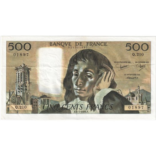Frankreich 500 francs - frankreich,,