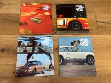 4x Porsche Christophorus Nr. 114 + 115 + 117 + 119 1972