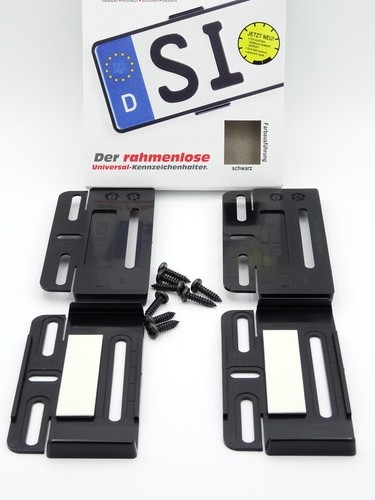Kennzeichenhalter set - kennzeichenhalter,