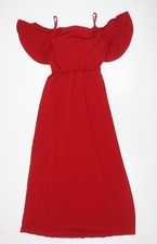 Début Damen rot schulterfrei