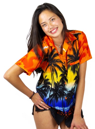 Funky hawaiibluse hawaiihemd - hawaiibluse,