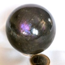 Labradorit Kugel, Edelstein -