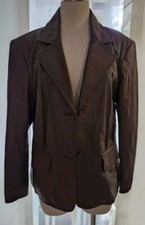 Peter Hahn Lammnappa Jacket Jacke Braun Gr.40