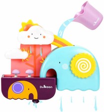 Luna Badespielzeug Elefant Badewannenspielzeug Wasser Spielzeug Spielstation +6M