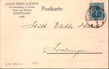 Karte jakob trefz söhne - jakob,