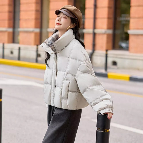 Daunenjacke winter frau mit - daunenjacke,