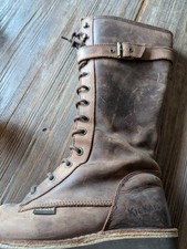 kickers Stiefel, dunkelbraun, Schnürer, Größe 38, gut erhalten, gebraucht