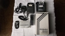 Seiko System Stoppuhr S124 mit Drucker SP12 Gürteltasche Zeitnehmer Sportfest