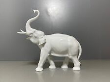 Meissen Figur Elefant Weiss