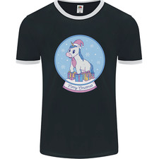 Weihnachts einhorn schneekugel - weihnachts,