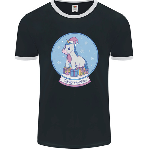Weihnachts einhorn schneekugel - einhorn,