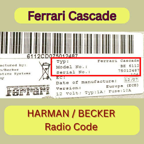 Radio code für porsche - code,