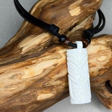 Tiki Leder Halskette