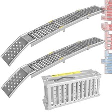 2 x drive-on ramp loading ramp