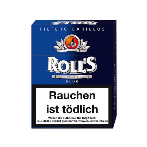 Rolls blue naturdeckblatt - rolls,