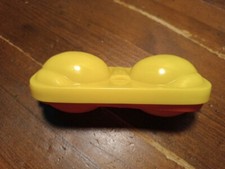 DDR Eierbox Gelb Rot Rar Mit