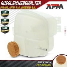 Ausgleichsbehälter Kühlmittel mit Deckel für Opel Astra G 1.6L Speedster 2.2L