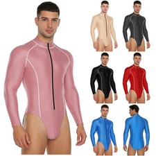 DE Herren Ölig Glanz Jumpsuit
