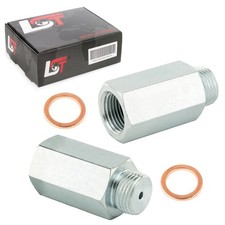 2x Eliminator Simulator Lambdasonden Deaktivierung Spacer Edelstahl für CITROEN