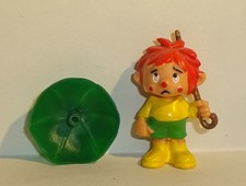 REGENKOBOLD inkl. Schirm (ohne Kennung) DER KLEINE KOBOLD PUMUCKL 1985 Original