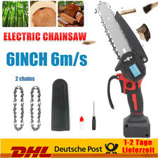 Akku Kettensäge 6 Zoll Mini Elektro Kettensägen Handkettensäge Für Einhell 18V 