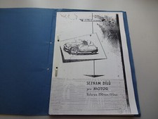 Velorex Typ 572, 350, 1969  Betriebs- Bedienanleitung Fahrerhandbuch +Teileliste