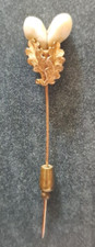 ANSTECKNADEL STICK PIN 14 Karat GOLD 585/f. ca. 3,9 gramm  GRANDELN vor 1945