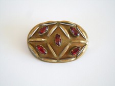 Antik Brosche Gablonz