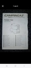 Camping Toilette, Camping, Portable Toilet, Kaum Benutzt